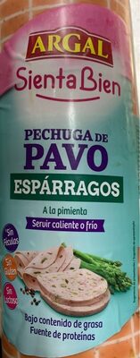 Pechuga de pavo Esparragos a la pimienta