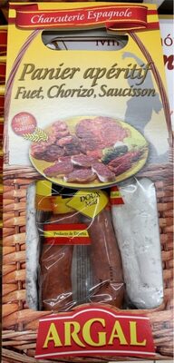 Panier aperitif fuet chorizo saucison front packaging