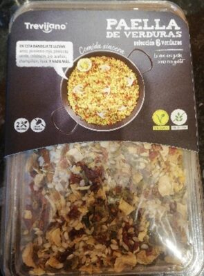 Trevijano, vegetable paella