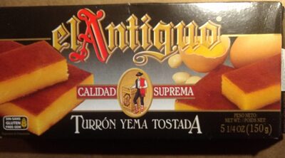 Turrón yema tostada