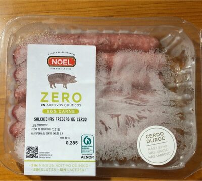 Salchichas frescas de cerdo