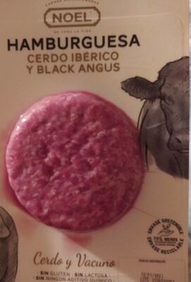 Hamburguesa cerdo ibérico y black angus