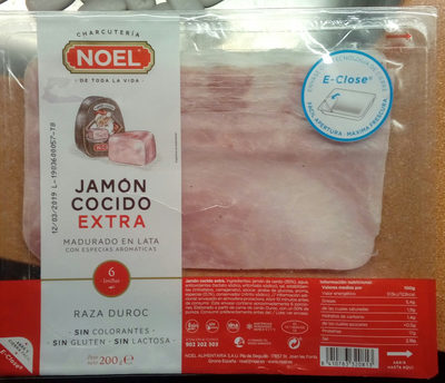 Jamón cocido extra