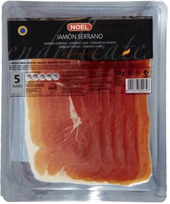 Serrano Skinke skivet 70g Noel
