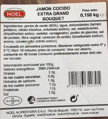 Jamon cocido grand bouquet
