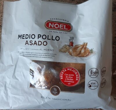 Medio pollo asado