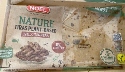 Tiras plant-base estilo ternera