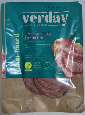 Lonchas estilo salchichón