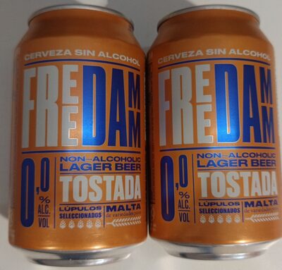 Free damm 0,0 sin gluten