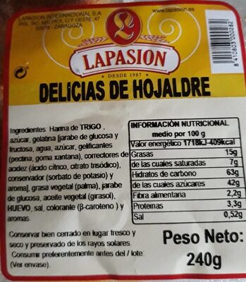 Delicias de hojaldre