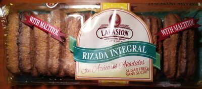 Rizada integral sin azúcares añadidos