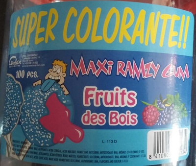 Maxi ramzy gym Fruits des bois
