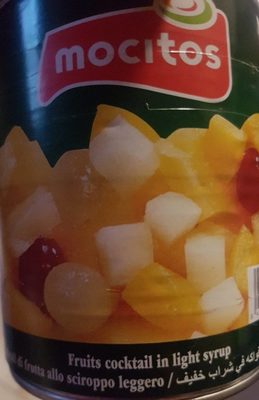 Cocktail de fruits au sirop léger