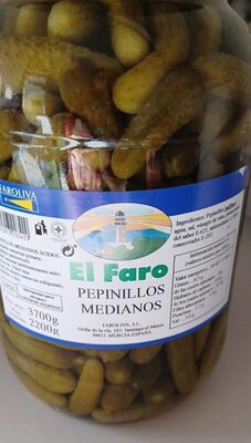 Pepinillo mediano front packaging