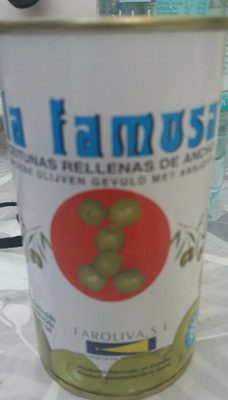 Aceitunas Rellenas de Anchoa