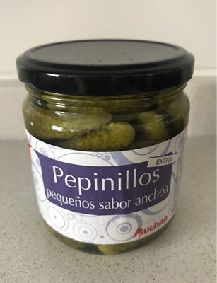 Pepinillos pequeños sabor anchoa