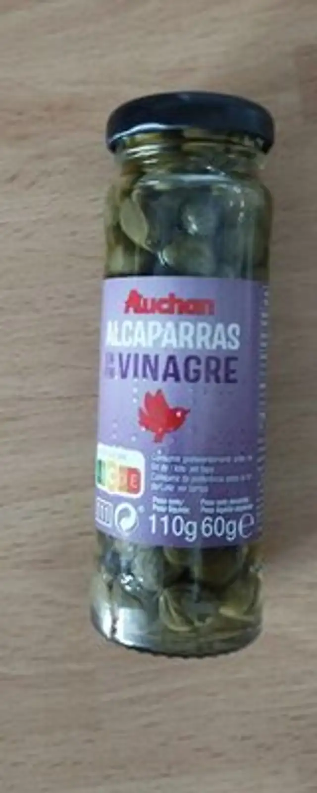 Alcaparras front packaging