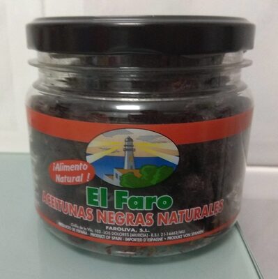 Aceitunas negras naturales