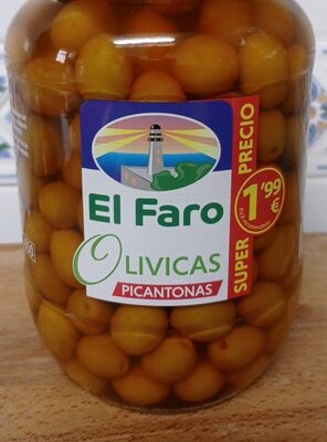 Olivicas picantonas front packaging