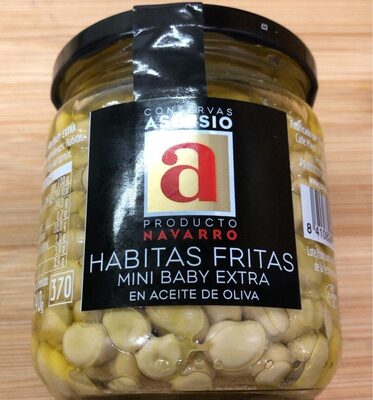 Habitas fritas mini baby extra front packaging