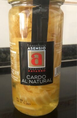 Cardo al natural front packaging