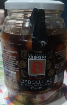 Cebollitas en vinagre balsamico Primera front packaging