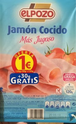 Jamón cocido más jugoso
