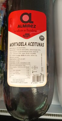 Mortadela con aceitunas