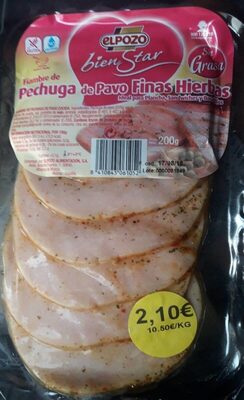 Pechuga de pavo finas hierbas