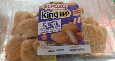 Nuggets de pollo crujientes front packaging