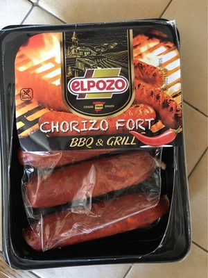 Chorizo El Pozo Barbecue fort front packaging