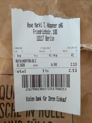 Truthahn Mortadella oli