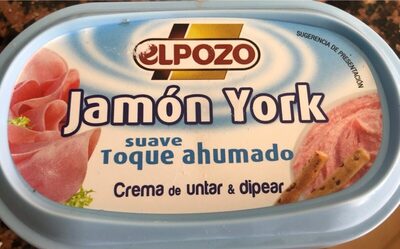 Jamon york suave toque ahumado crema untar