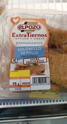 Extratiernos solomillo de pollo empanado sin gluten