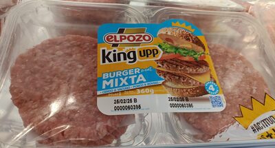 Burger Mixta Cerdo y Vacuno