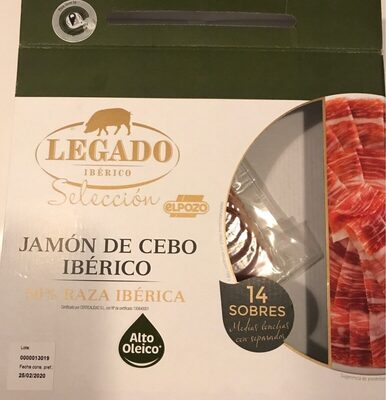 JAMÓN DE CEBO IBÉRICO 50% RAZA IBÉRICA