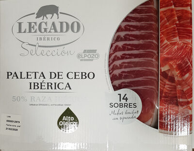 Paleta de cebo Ibérica
