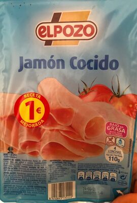 Jamon cocido front packaging