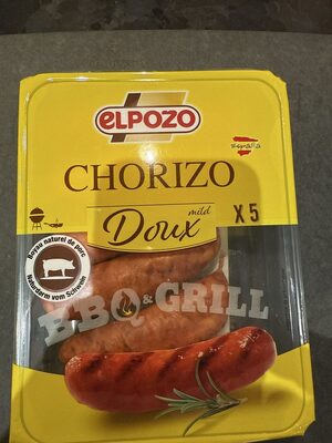 Chorizo doux front packaging
