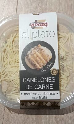 Canelones de carne front packaging