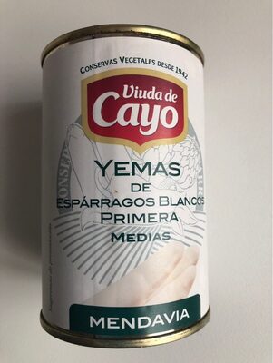 Yemas de esparragos blancos