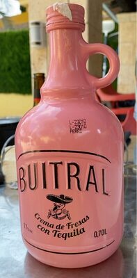 Crema de fresas con tequila