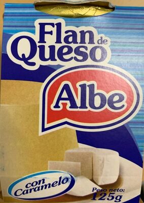 Flan de queso con caramelo