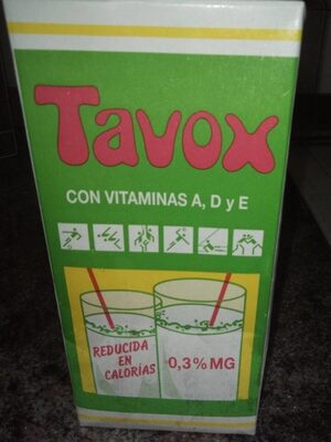 Leche con vitaminas