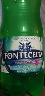 Agua mineral con gas