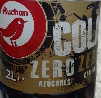 Cola zero zero auchan