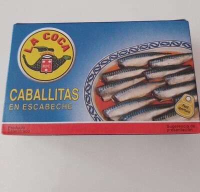 Caballas escabeche front packaging
