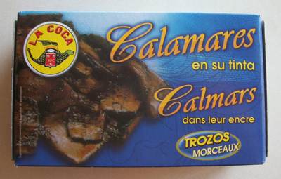 Calamars dans leur encre