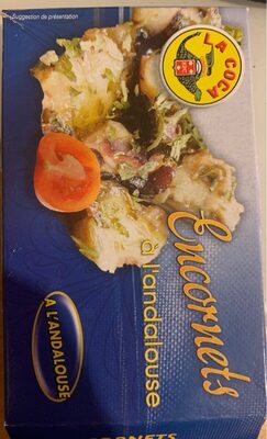 Encornet a l'andalouse front packaging