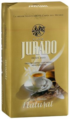 Café molido natural front packaging